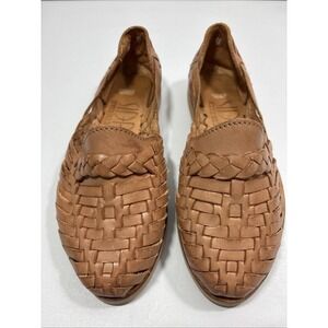 SIDREY Kids Youth 3 Pachuco Handmade Woven Leather Huarache Flats Loafers